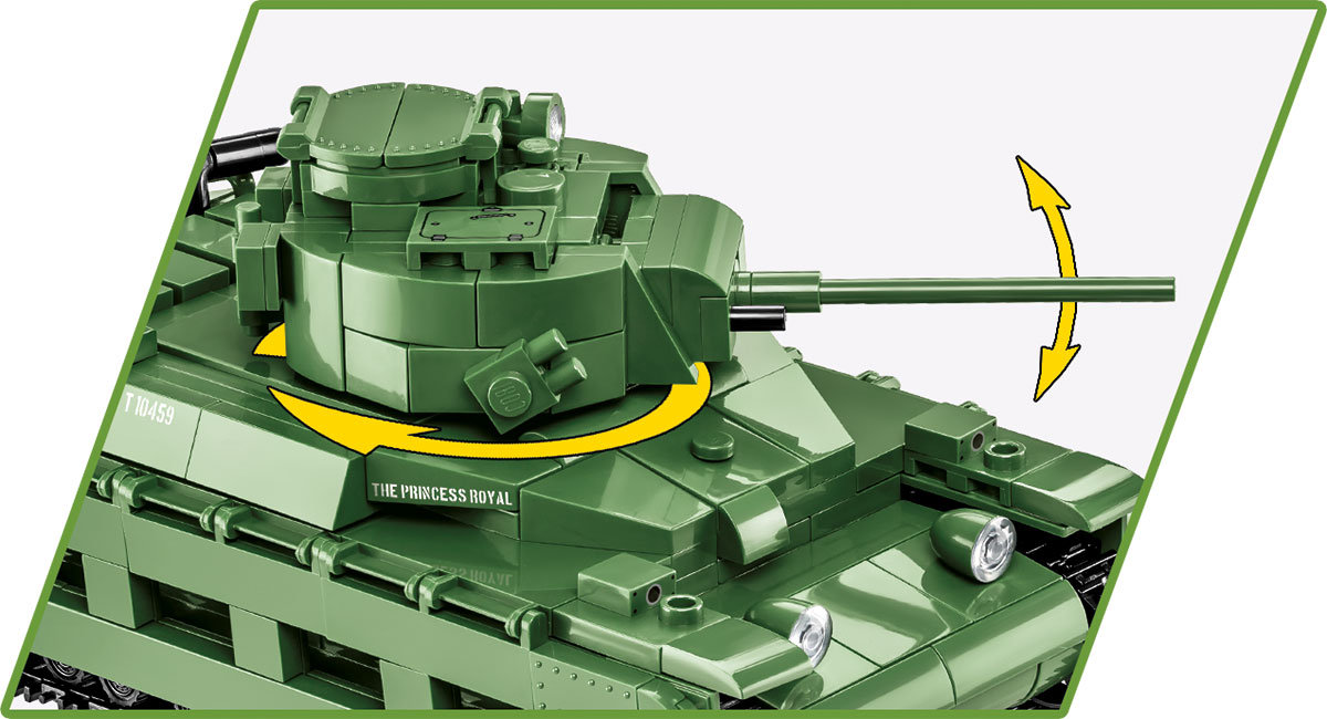 Cobi, klocki, HC WWII Czołg Panzer 38 (T) & Matilda, 2284