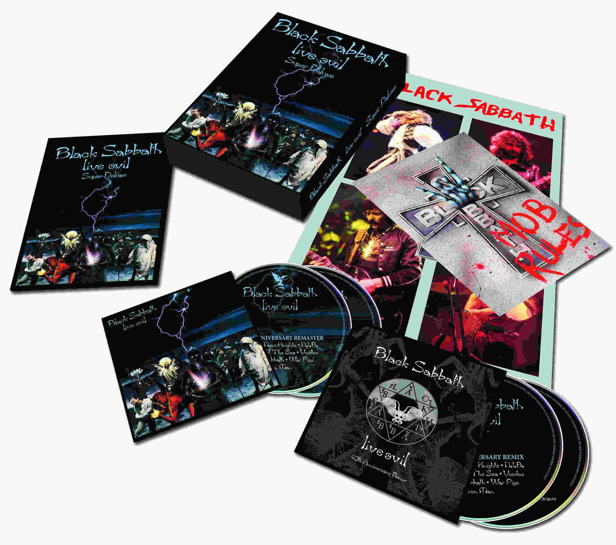 洋楽 BLACK SABBATH / LIVE EVIL SUPER DELUXE Live Evil (Super Deluxe Edition) (4LP) | Rhino Official Store