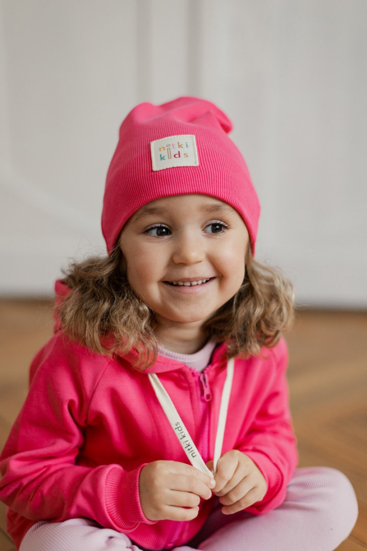 Czapka Color - różne kolory - Nitki Kids - L - COGNAC - Nitki Kids ...