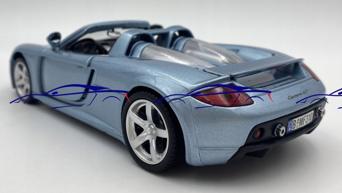 Porsche Carrera Gt 1:24 Motormax 73305 - Motormax | Sklep EMPIK.COM