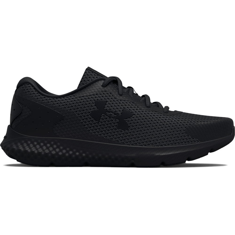 Under Armour, Buty sportowe męskie Charged Rogue 3, 3024877-003, Czarne,  Rozmiar 44 - Under Armour