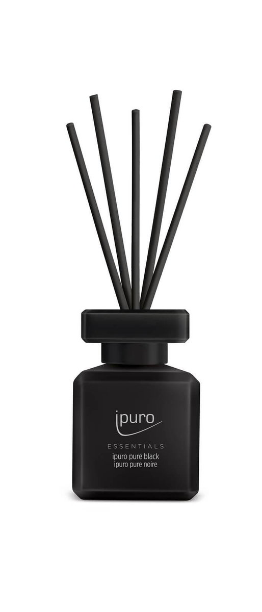 Dyfuzor zapachowy ipuro ESSENTIALS, Pure Black, 50 ml / ipuro
