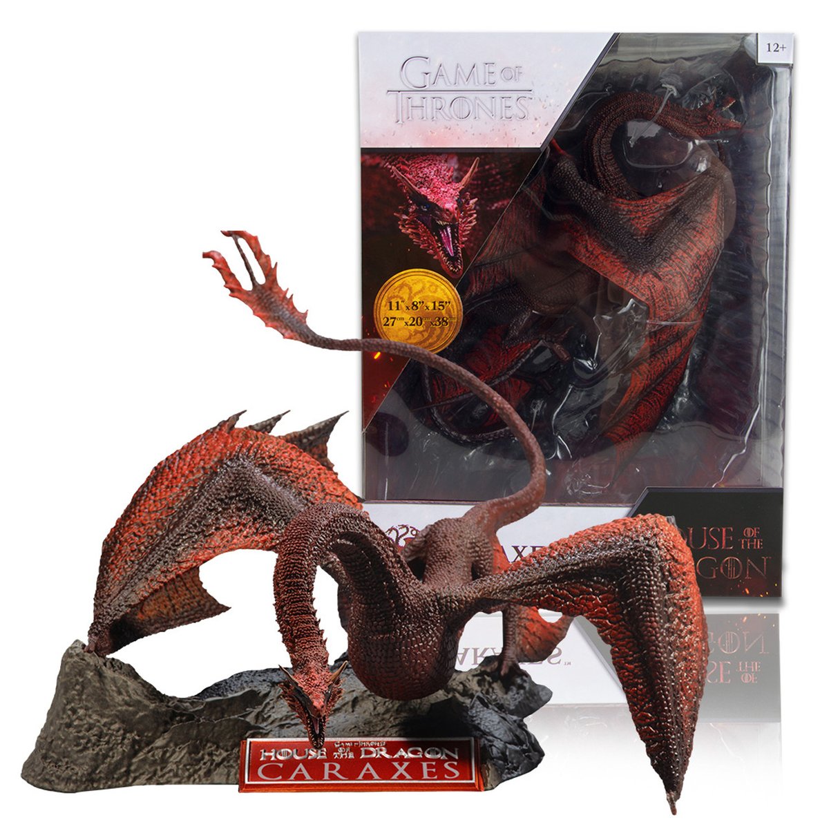 新品　マクファーレン　ハウスオブザドラゴン　フィギュア　CARAXES Smok CARAXES figurka statua 20 cm House of the Dragon - Inna