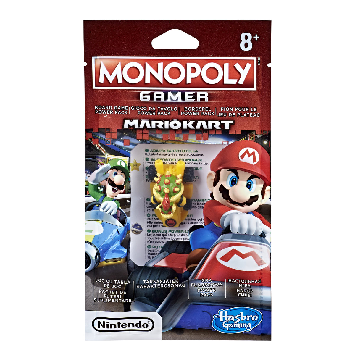 MONOPOLY GAMER MARIO KART GRA PO POLSKU NOWA 24H - 8545392211