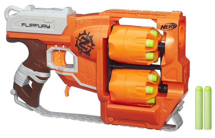 Nerf FLIPFURY オレンジ トイガン 16867513319052674-jpg-gallery.
