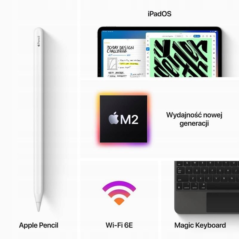 APPLE iPad Pro IPAD PRO 11 SB WI-FI+CEL… Kup produkt iPad Pro 11 cali, Wi‑Fi + Cellular, 512 GB ze