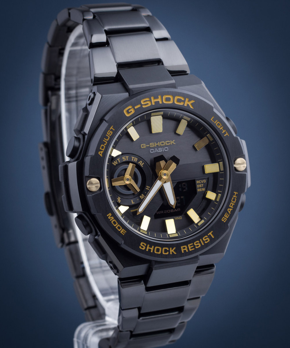 Zegarek Męski Casio G-Shock G-Steel Solar Bluetooth - G
