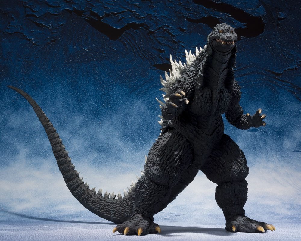 特撮 S.H. MonsterArts GODZILLA [2002] Figurka Godzilla S.H. Monsterarts - Godzilla 2002 (Godzilla