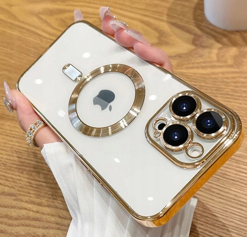 Etui Obudowa Case Do Iphone 13 Pro Złoty Magsafe - DXS