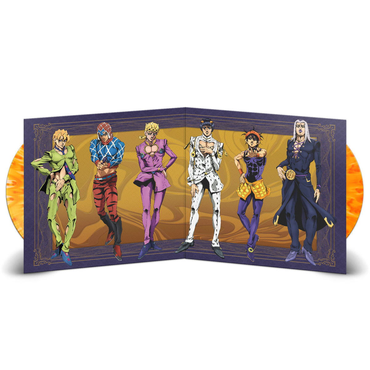 新品　ジョジョの奇妙な冒険 黄金の風 O.S.T アナログレコード　LP Jojo'S Bizarre Adventure: Golden Wind (Original Motion