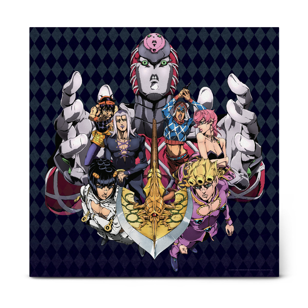 新品　ジョジョの奇妙な冒険 黄金の風 O.S.T アナログレコード　LP 新品未開封 ジョジョの奇妙な冒険 黄金の風 O.S.T アナログ