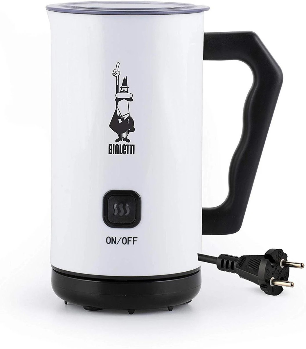 Milk Foamer Bialetti Tuttocrema Stovetop 1 Litre Milk Frother / Foamer  (Black)