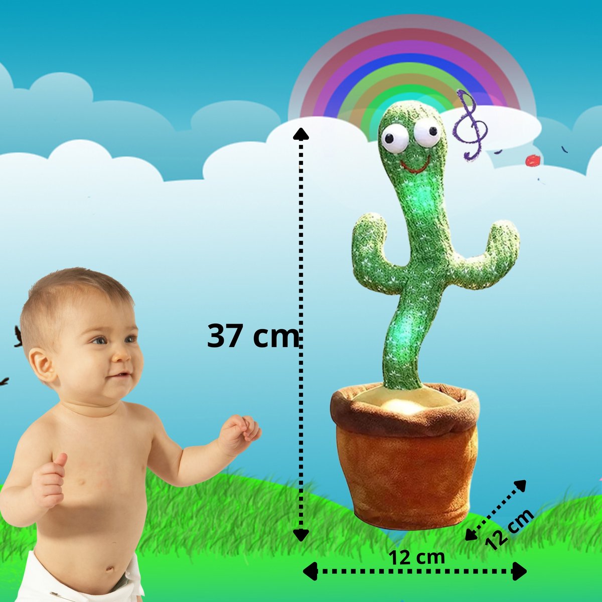 piewajcy Taczcy Wesoy Kaktus Mwi Powtarza - Inna marka | Sklep  EMPIK.COM