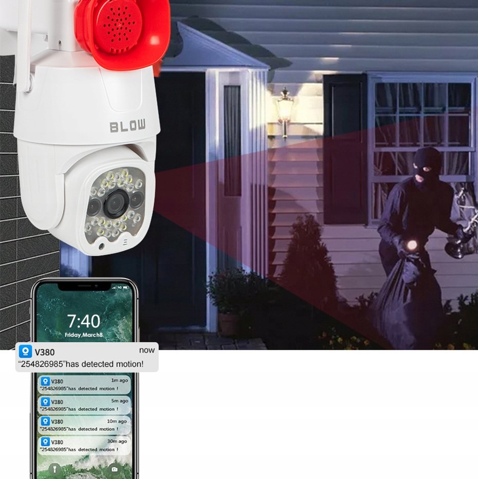 Camara IP POE 3Mpx IR25m IP67 Metal Onvif Exterior P2P