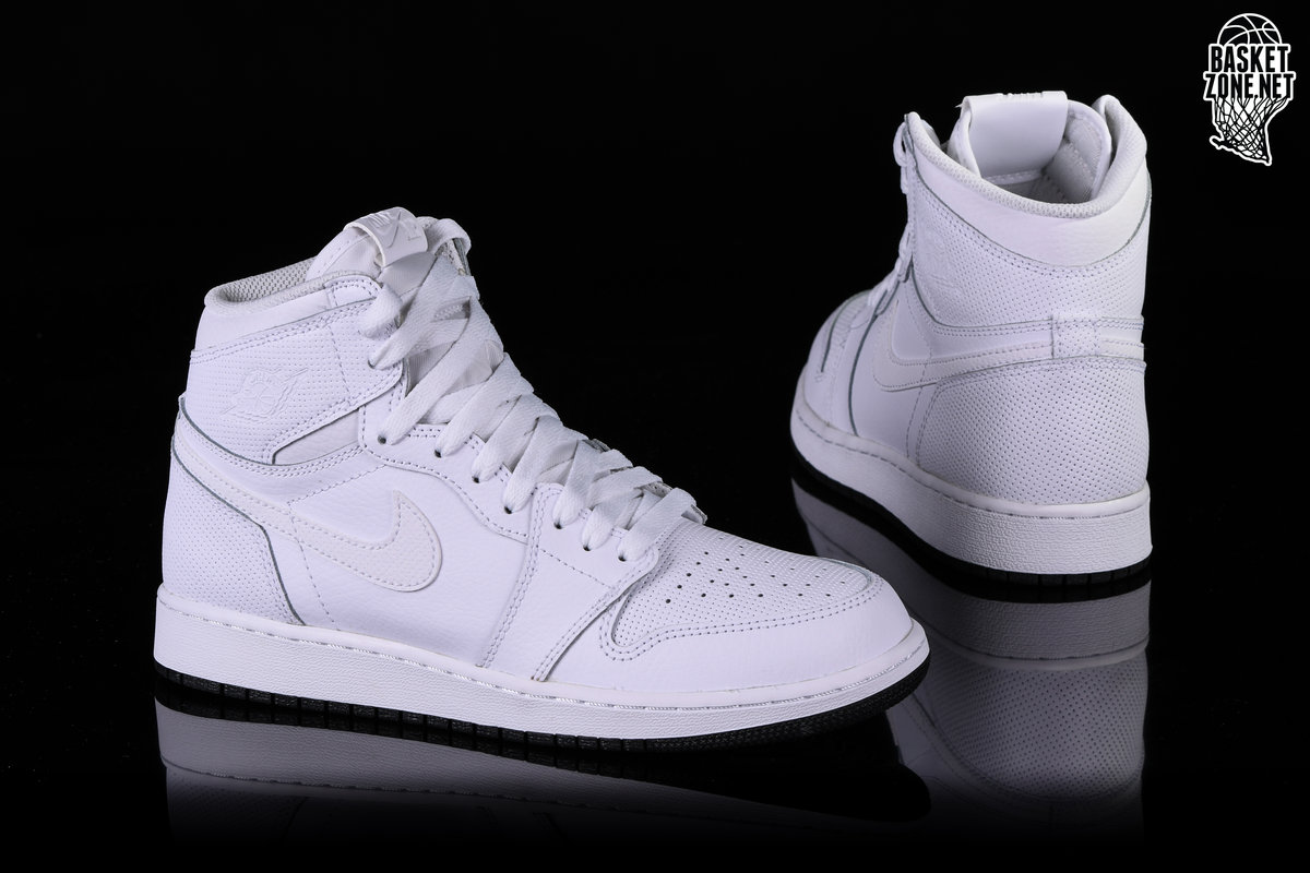 Nike Air Jordan 1 Retro High Og Perforated White - Jordan | Sport