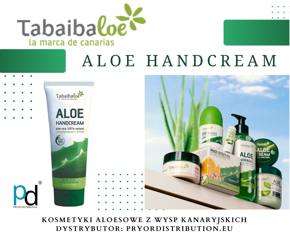 Tabaibaloe Aloe Handcream 100% Natural 100ml | Sklep EMPIK.COM