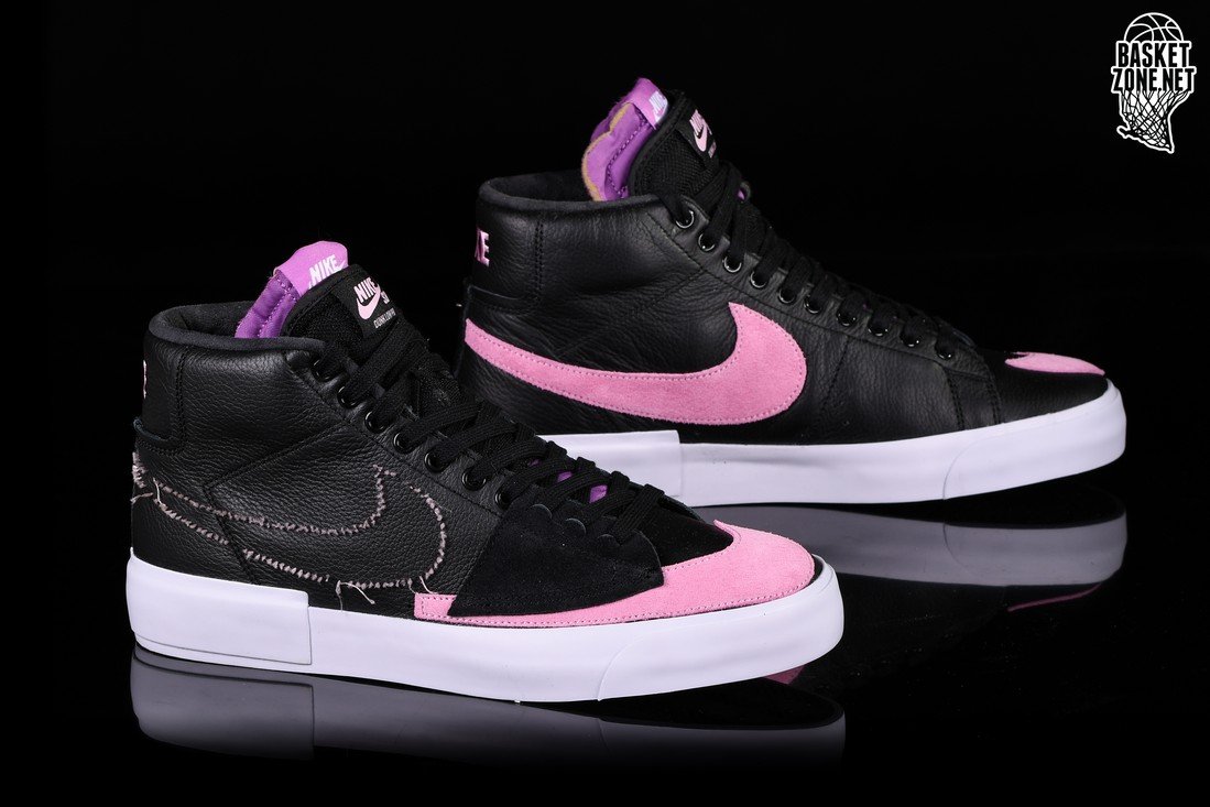 Nike Blazer Mid Sb Zoom Edge Black Purple Nebula Nike Sport