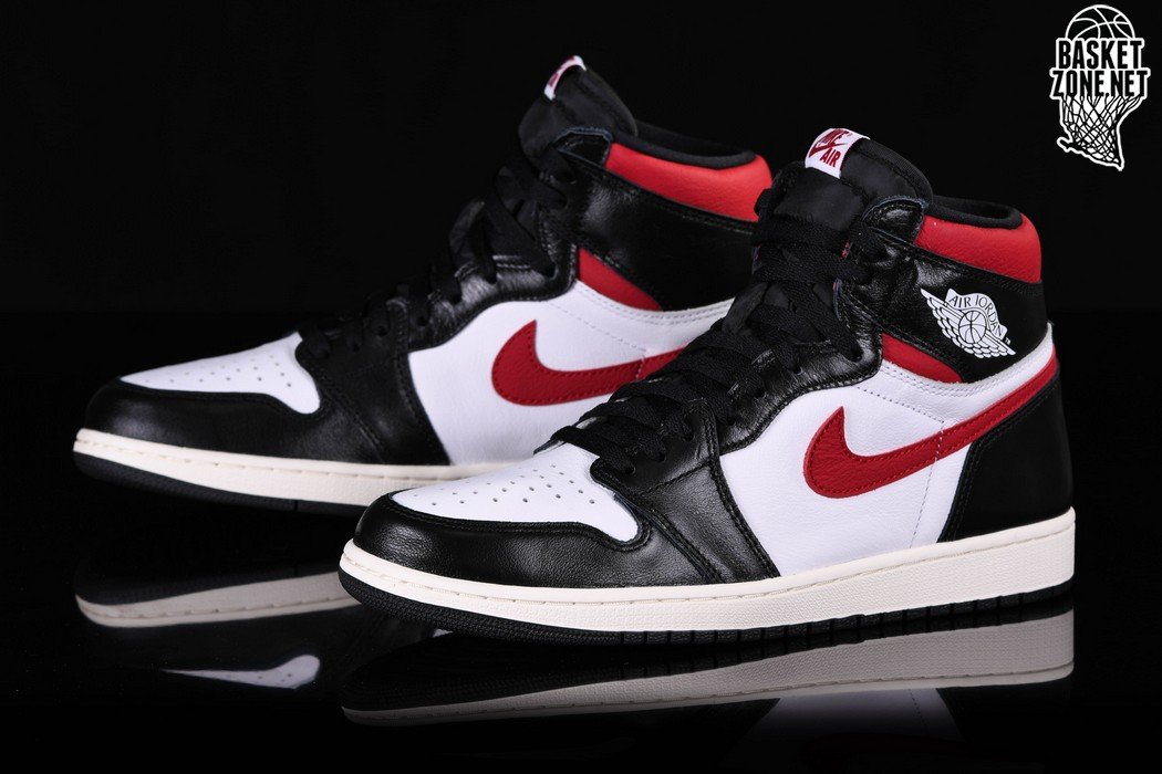 air jordan 1 high og black gym red