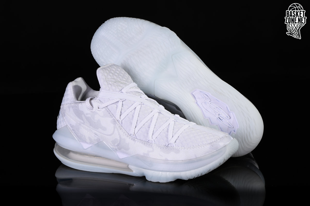 nike lebron 17 low white camo