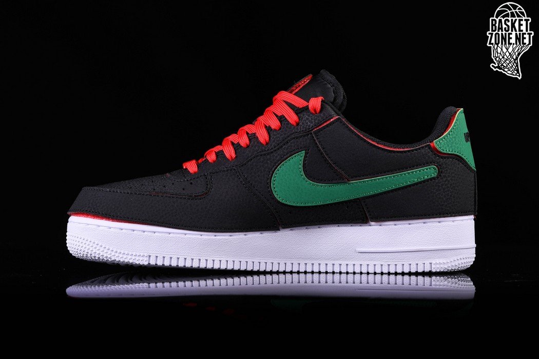 Black red green air force ones hotsell