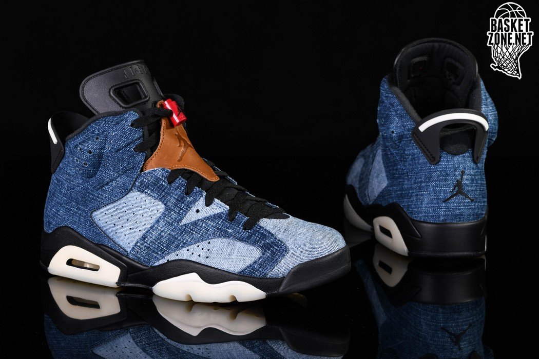 jordan 6 denim washed
