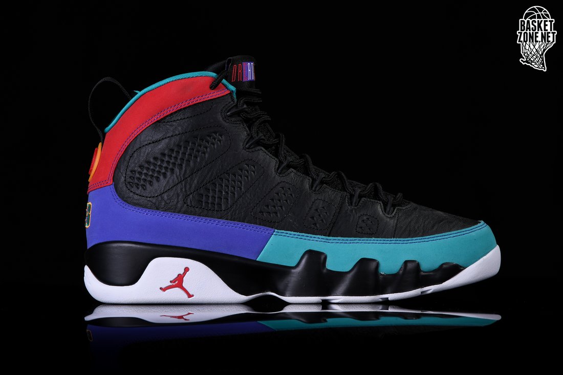 jordan 9 colorful