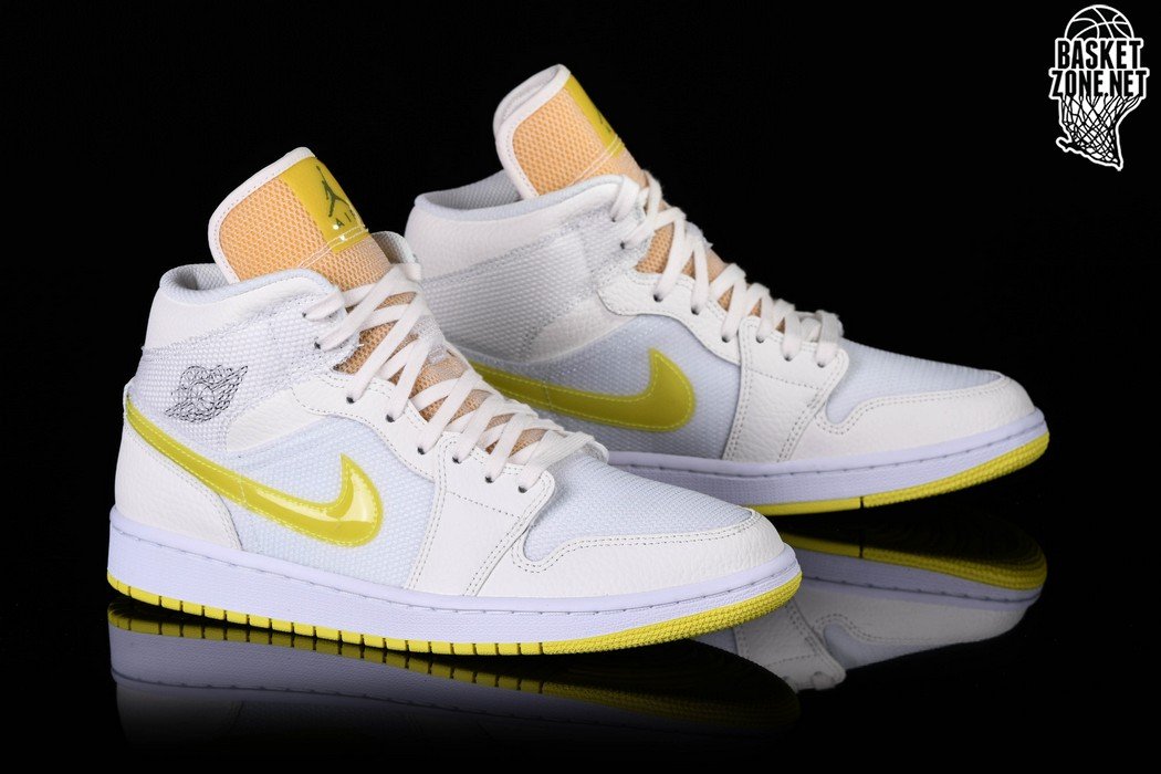 Nike Air Jordan 1 Retro Mid Se Wmns Voltage Yellow - Jordan