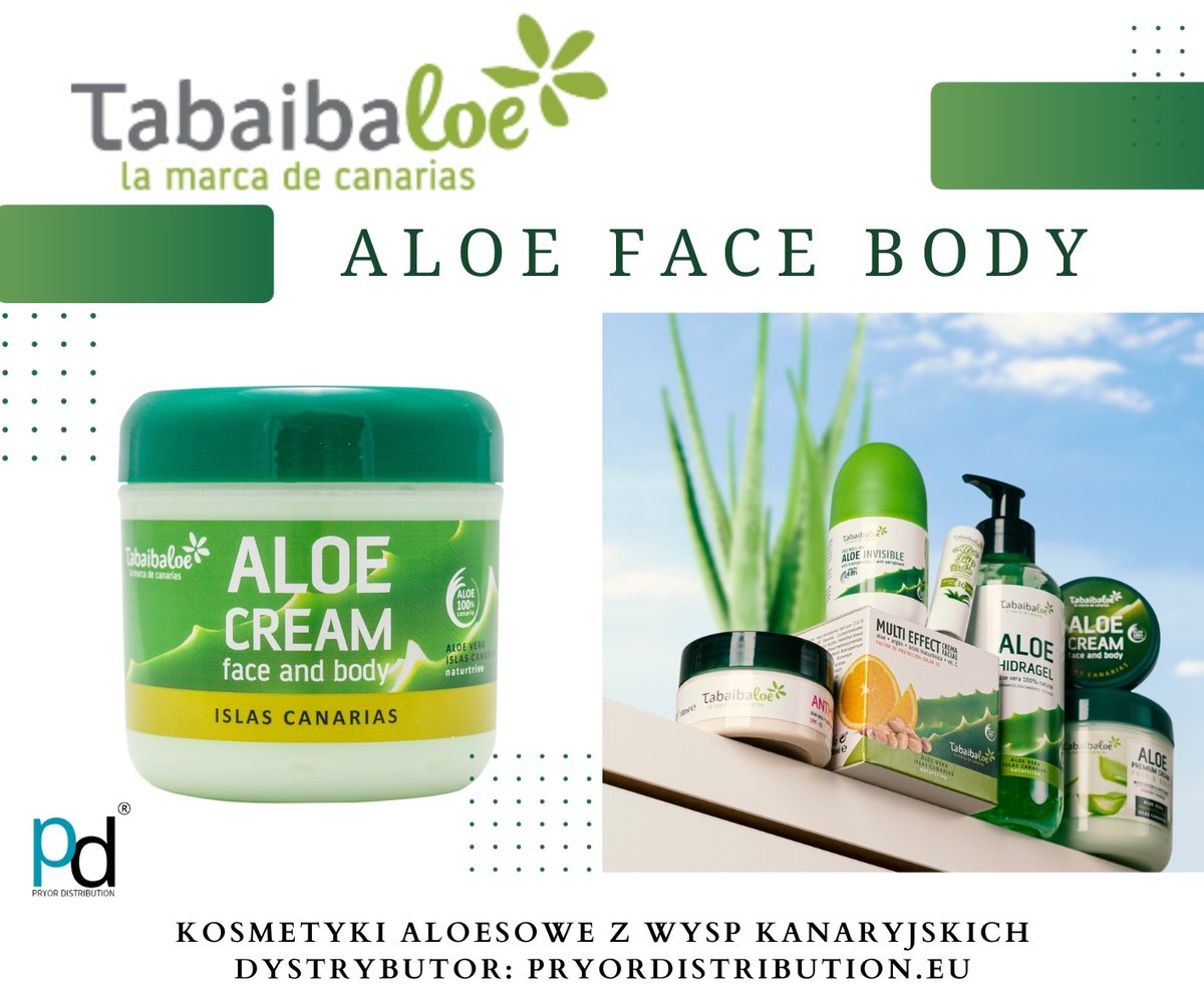 Tabaibaloe Aloe Cream face and body Islas Canarias 300ml | Sklep EMPIK.COM