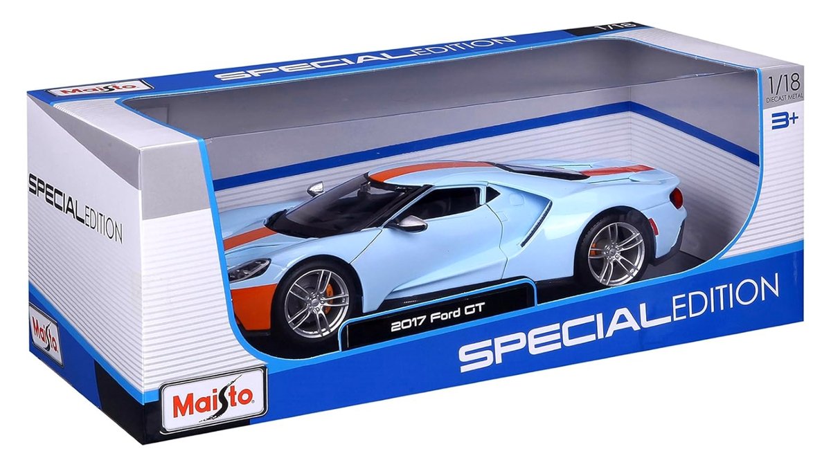 MAISTO Ford GT 2017 1/18 31384 BLUE - Maisto | Sklep EMPIK.COM