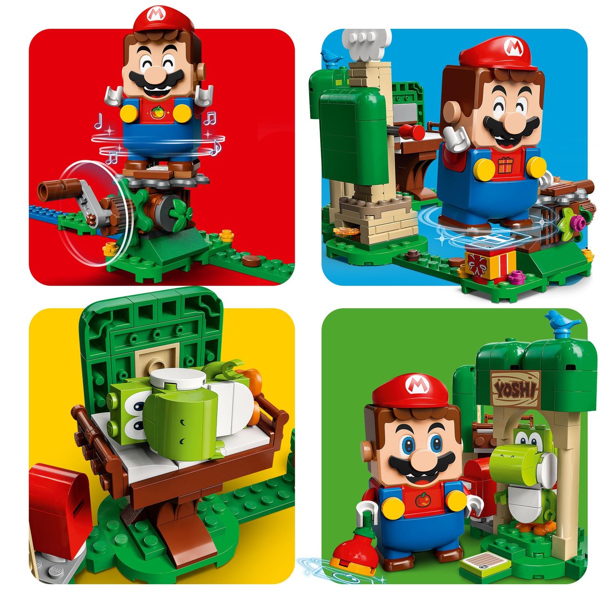 Super Mario Expansão A Casa dos Presentes de Yoshi - 71406 - M.Shop -  Brinquedos de Montar e Desmontar - Magazine Luiza