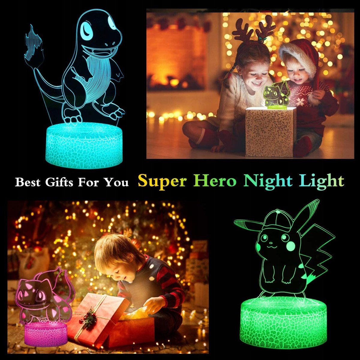 Creative 3d Night Light Cracked Colorful Motocross - Temu