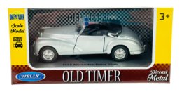Welly Old Timer 1955 Mercedes-Benz 300S Srebrny Bez Dachu 1