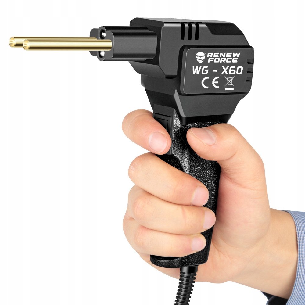 Zszywarka Do Plastiku Spawarka Zgrzewarka + 200 Zszywek +