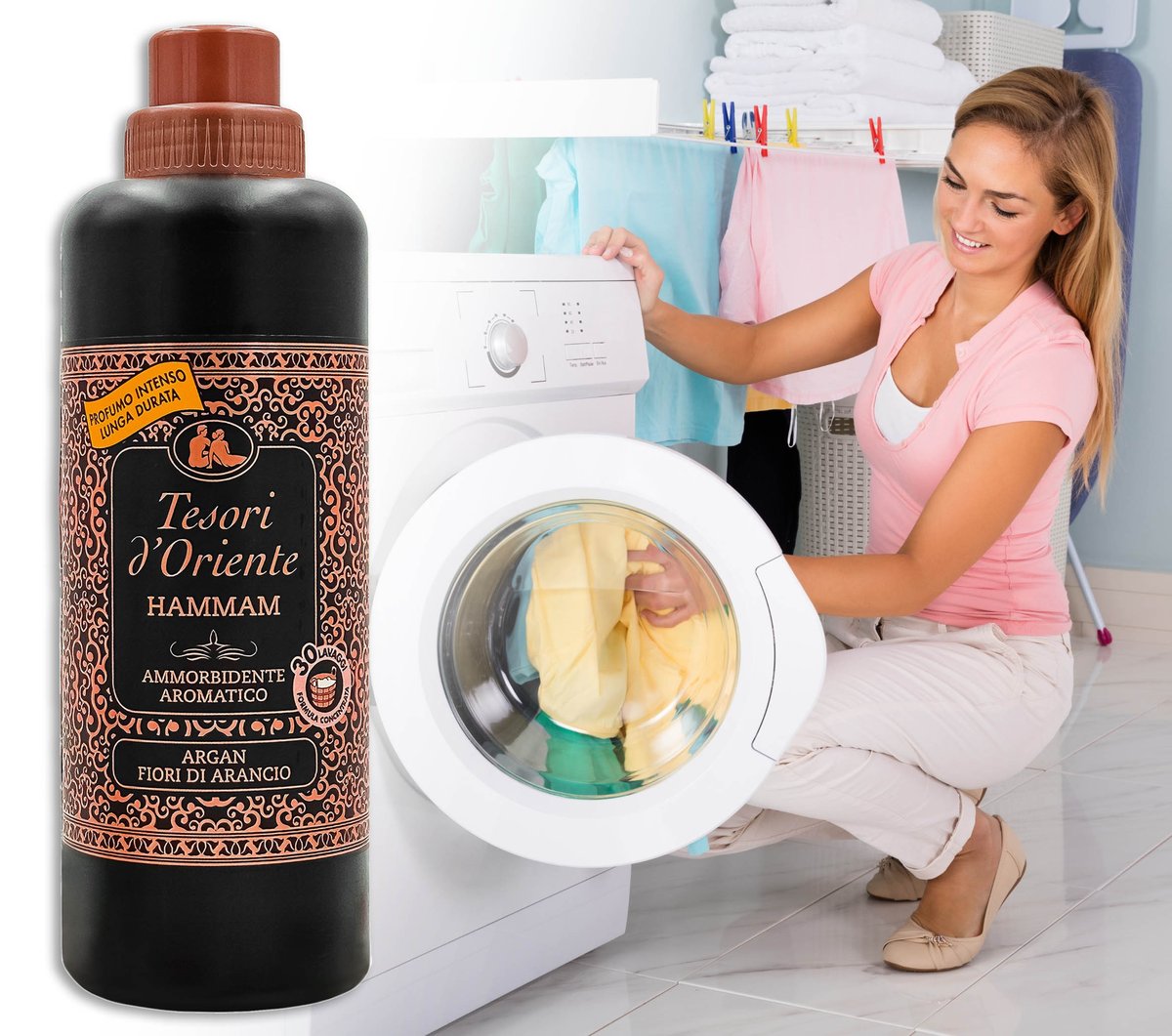 TESORI D`ORIENTE AMMORBIDENTE 760ML HAMMAM