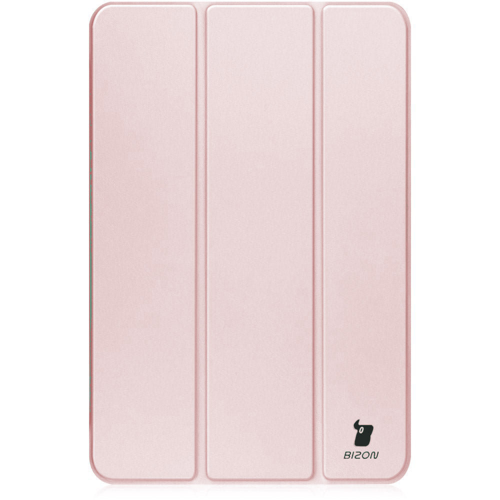 Etui Bizon Case Tab Clear Matt do Apple iPad 9 10.2 2021 / iPad 8 2020/ iPad  10.2 2019, jasnoróżowe  5904665351352