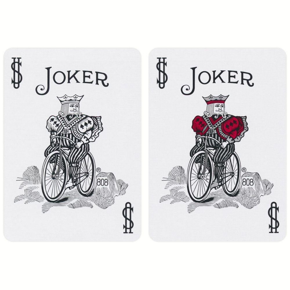 METALLUXE Foil Back CRIMSON (standard poker size) karty
