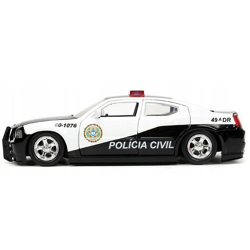 ミニカー FAST&FURIOUS POLICE CHARGER LIMITED DODGE Charger Fast&Furious 5 Police car JADA 1:24 - Jada