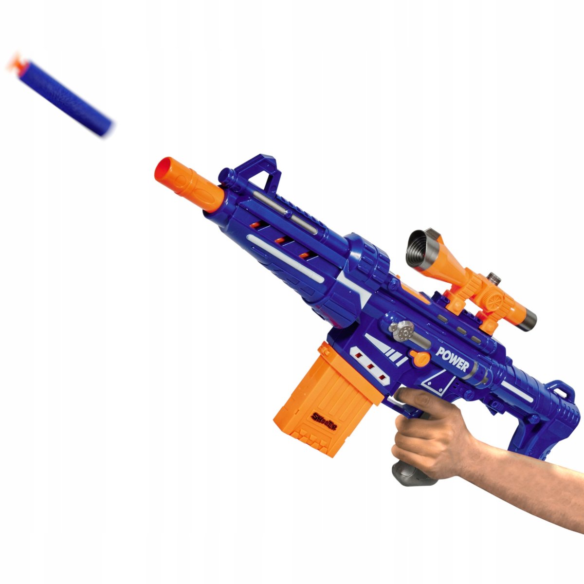 やまー 即購入可！ Wyrzutnia Karabin Automat Na Strzałki Piankowe + Zapas Strzałek