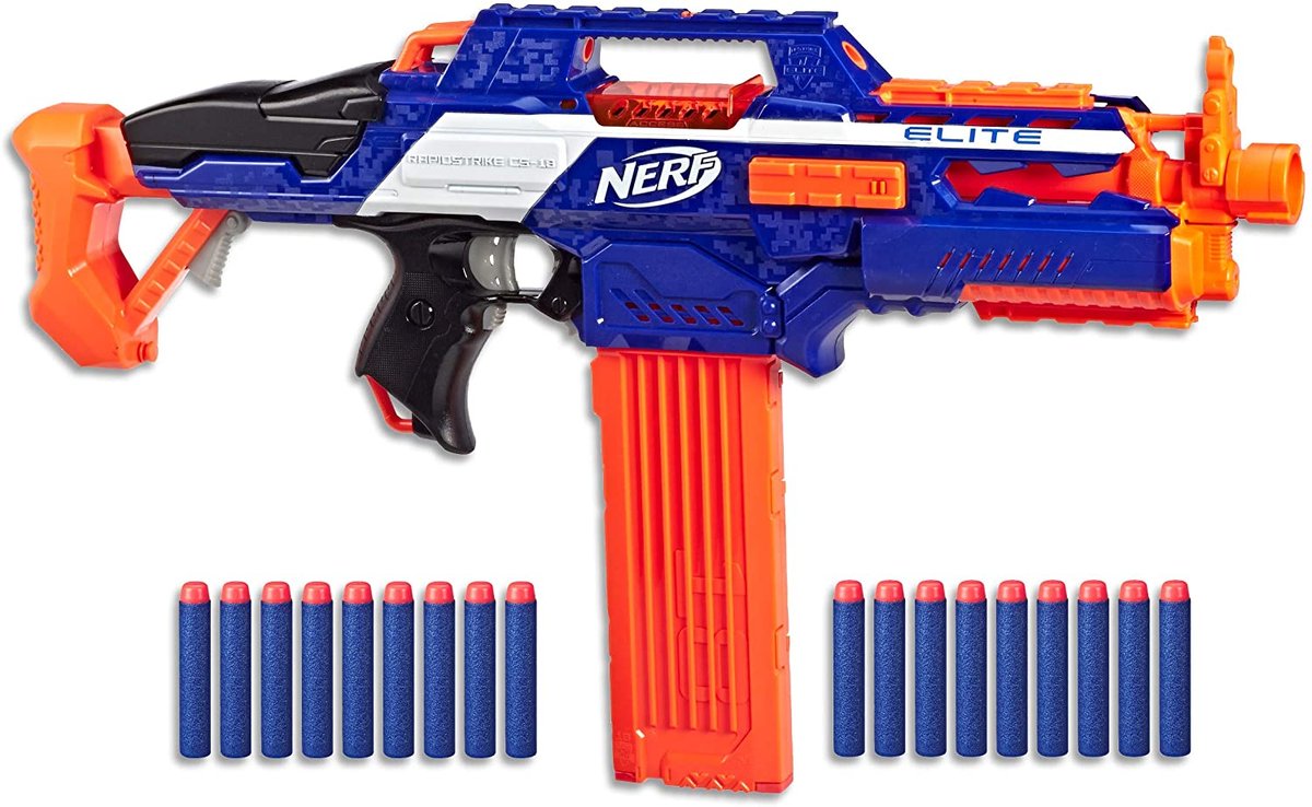 Zestaw Pistolet Nerf N-Strike Elite Rapidstrike CS-18 + 30