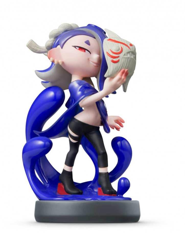 ゲームキャラクター Splatoon3 amiibo Octoling Blue Splatoon 3 Series Amiibo Japan Version