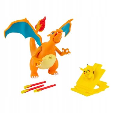 2021 Pokémon Charizard & Pikachu、2セット 2021 Pokémon Charizard & Pikachu、2セット POKEMON Figurka Deluxe