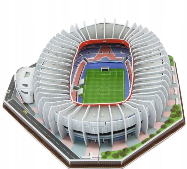 Puzzle 3D Stadion Piłkarski Psg Paris Saint Germain Parc Des Princes 123El  - Inna marka