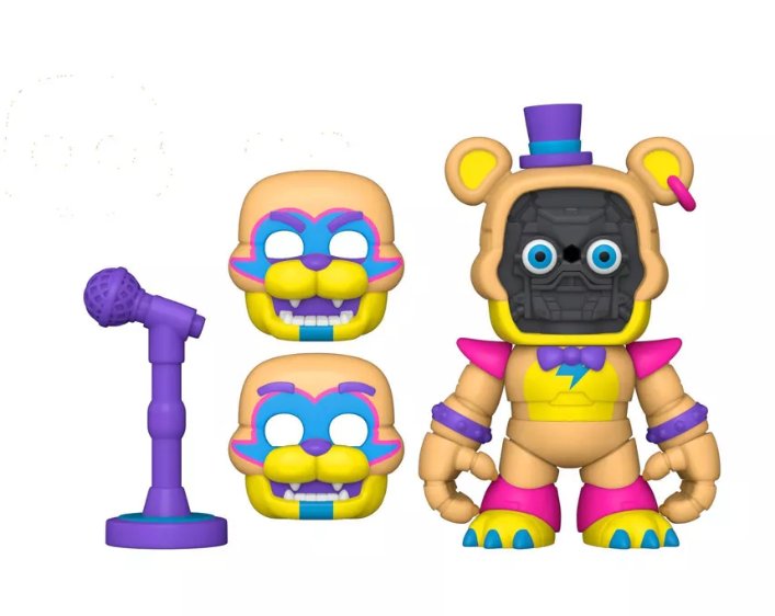 Figura Snaps! Five Night At Freddys Glamrock Freddy With