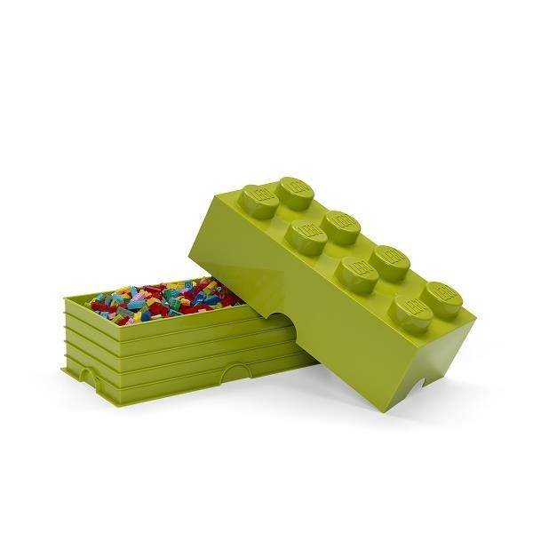 LEGO Storage Brick 8 - Yellowish Green 