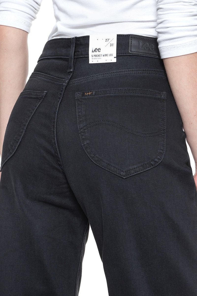 lee 5 pocket wide leg
