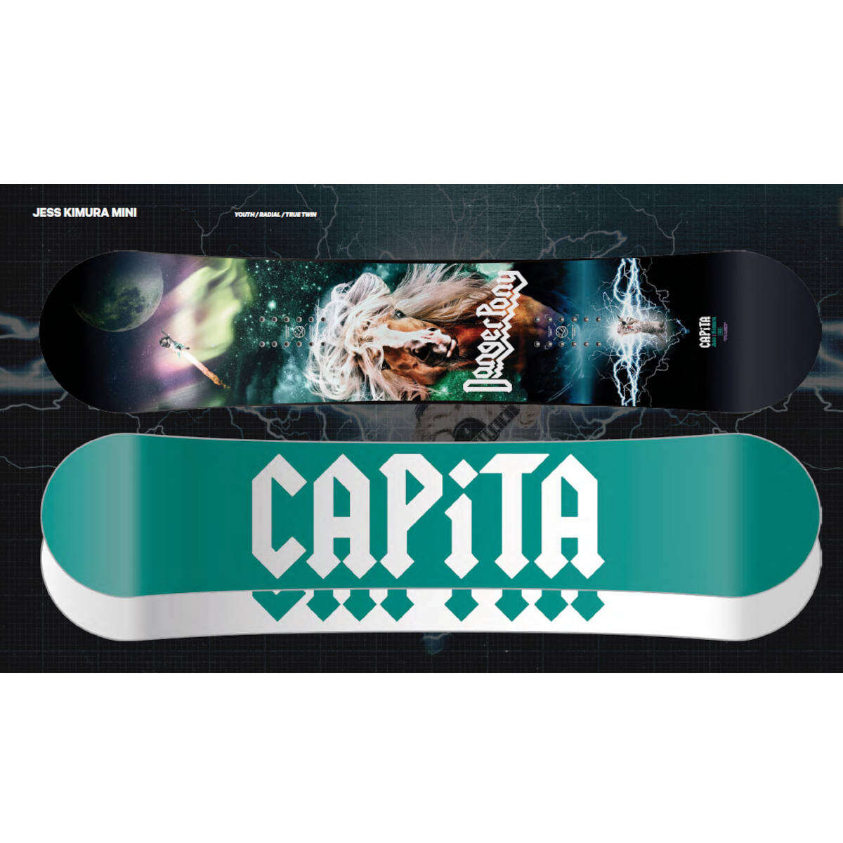Deska Capita Jess Kimura Mini 2024 120 cm - Capita Snowboards