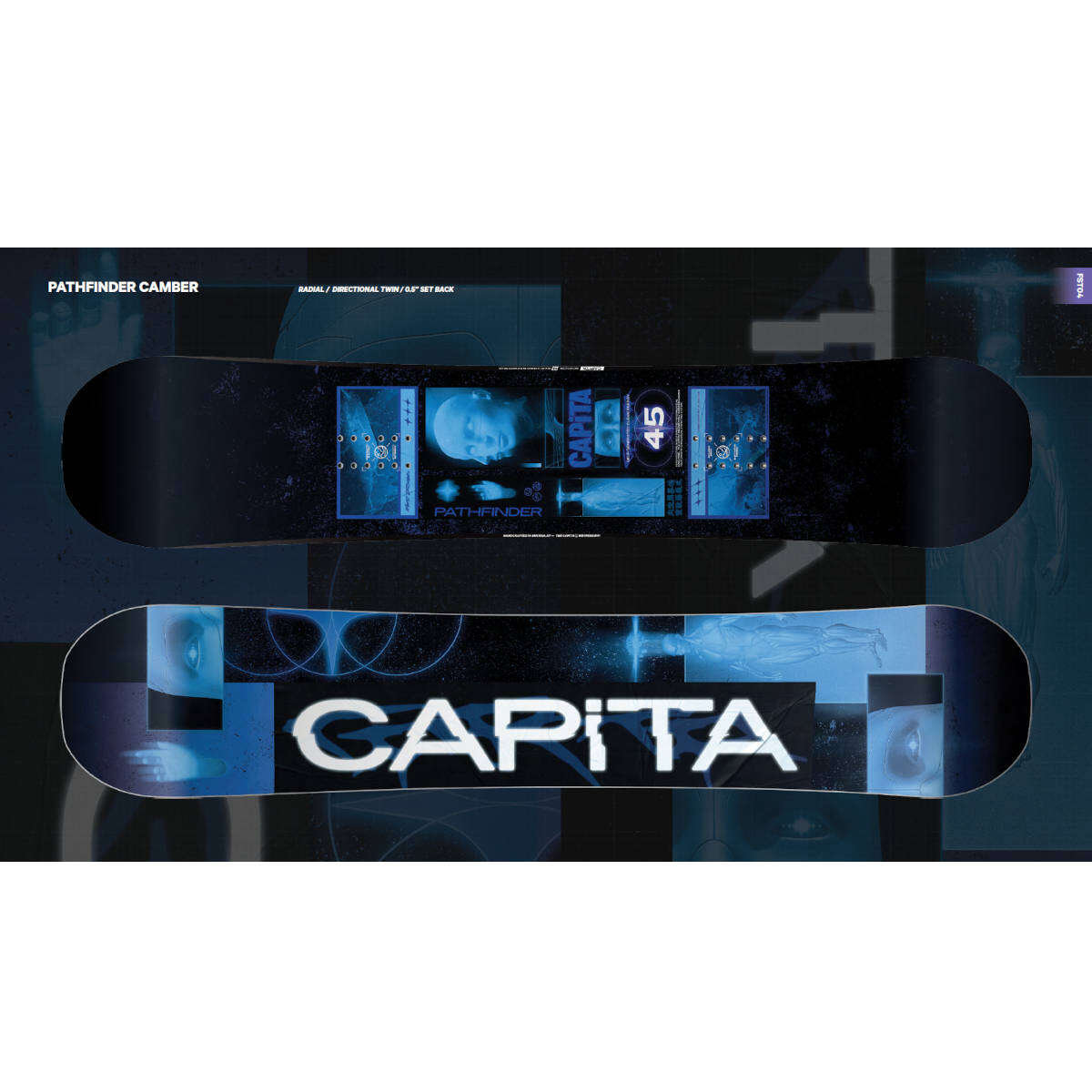 CAPiTA PATHFINDER 153cm 2024-25 CAPiTA Pathfinder Reverse Camber