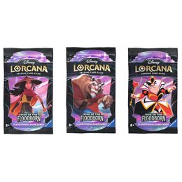 Disney Lorcanna Rise of the Floodborn 5個 Disney Lorcana: Rise of the Floodborn Starter Deck Amber and