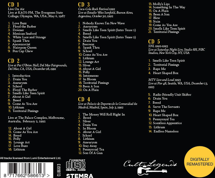 The Broadcast Collection: Nirvana 1987-1993 - Nirvana | Muzyka