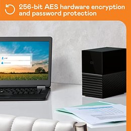 値下げ‼️28TB HDD Red WD My Book Duo USB 3.1 WD 28 TB My Book Duo Desktop HDD USB 3.1 Gen 1 z oprogramowaniem